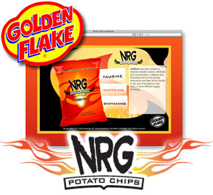 Golden Flake's NRG Potato Chips