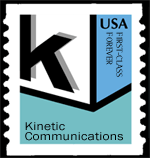 Photo of Kinetic themed stamp