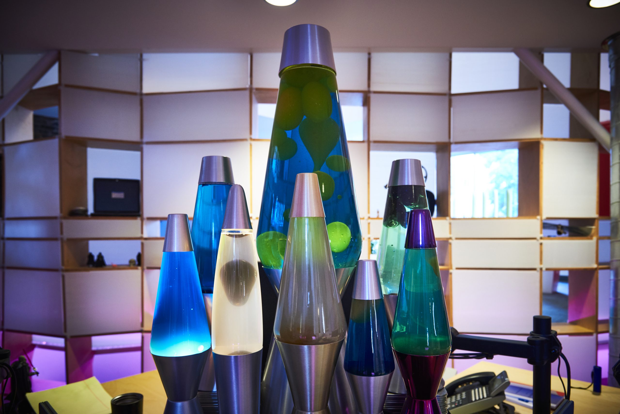 Photo of Lava Lamps.